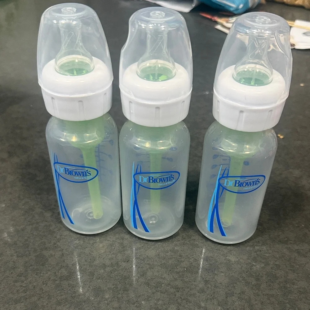 Dr Browns Anti Colic 4oz Baby Bottles- Set of 3